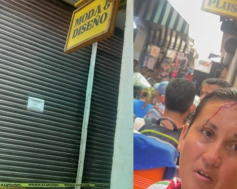 Commema closes the Moda y Diseño store after the owner of that store reports that he assaulted a street vendor