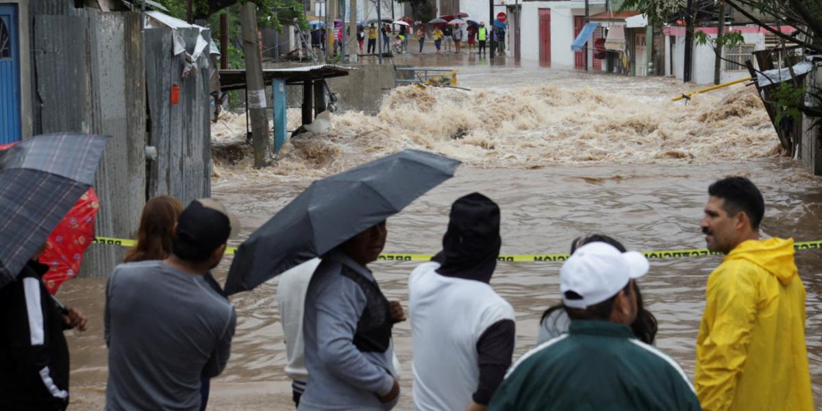 Conagua warns of extraordinary rains and waterspouts due to remnants of Hurricane John