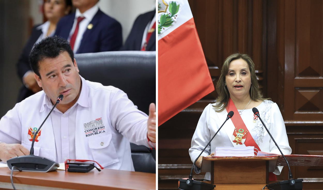 Congressman Edwin Martínez calls Dina Boluarte “Peru’s stepmother”: “She has no love for the country”