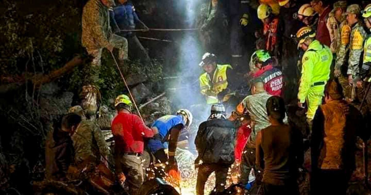 Death toll from landslide in Jilotzingo, State of Mexico, rises to nine