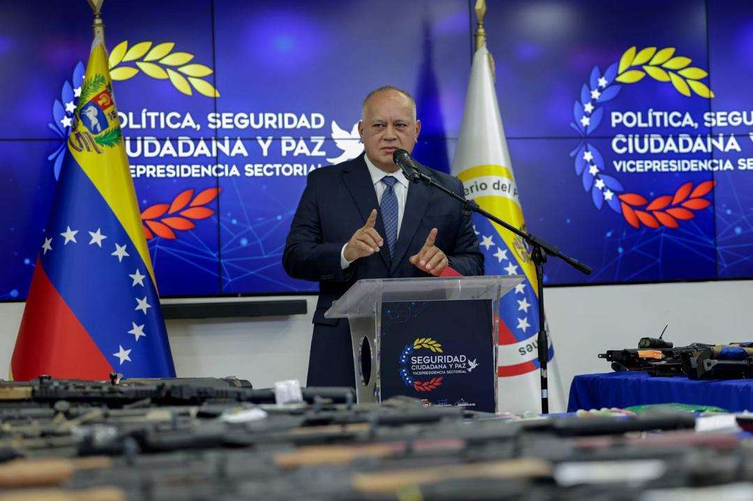 Diosdado Cabello confirmed the arrest of mercenaries in Venezuela