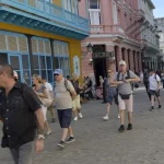 Turistas en La Habana, Cuba