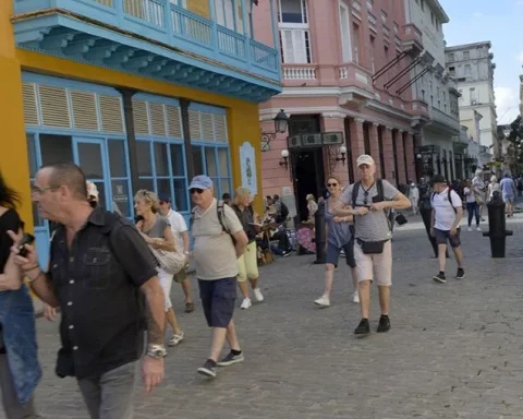 Turistas en La Habana, Cuba