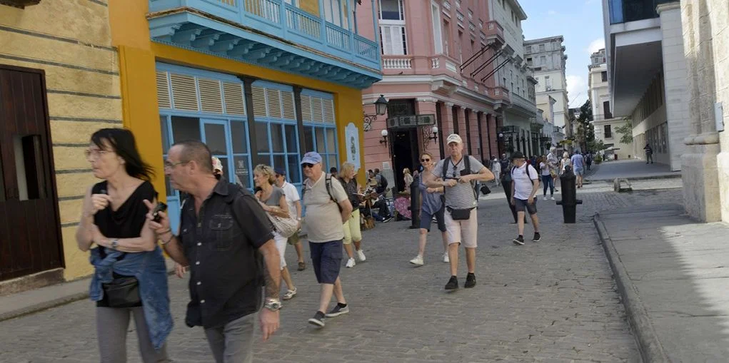 Turistas en La Habana, Cuba