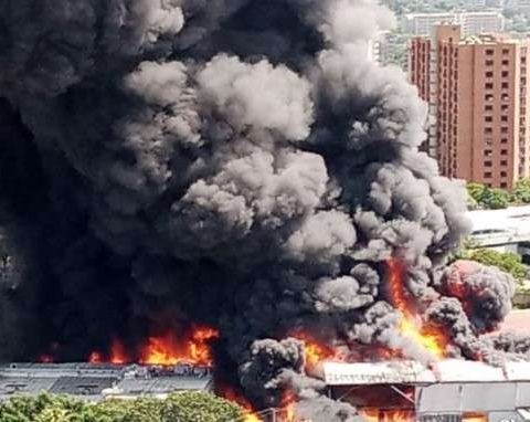 Fire in La Bandera under control