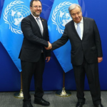 Foreign Minister Yván Gil meets with Antonio Guterres and denounces "aggressions" by the US