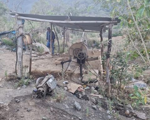 Four mining camps destroyed in Ayabaca