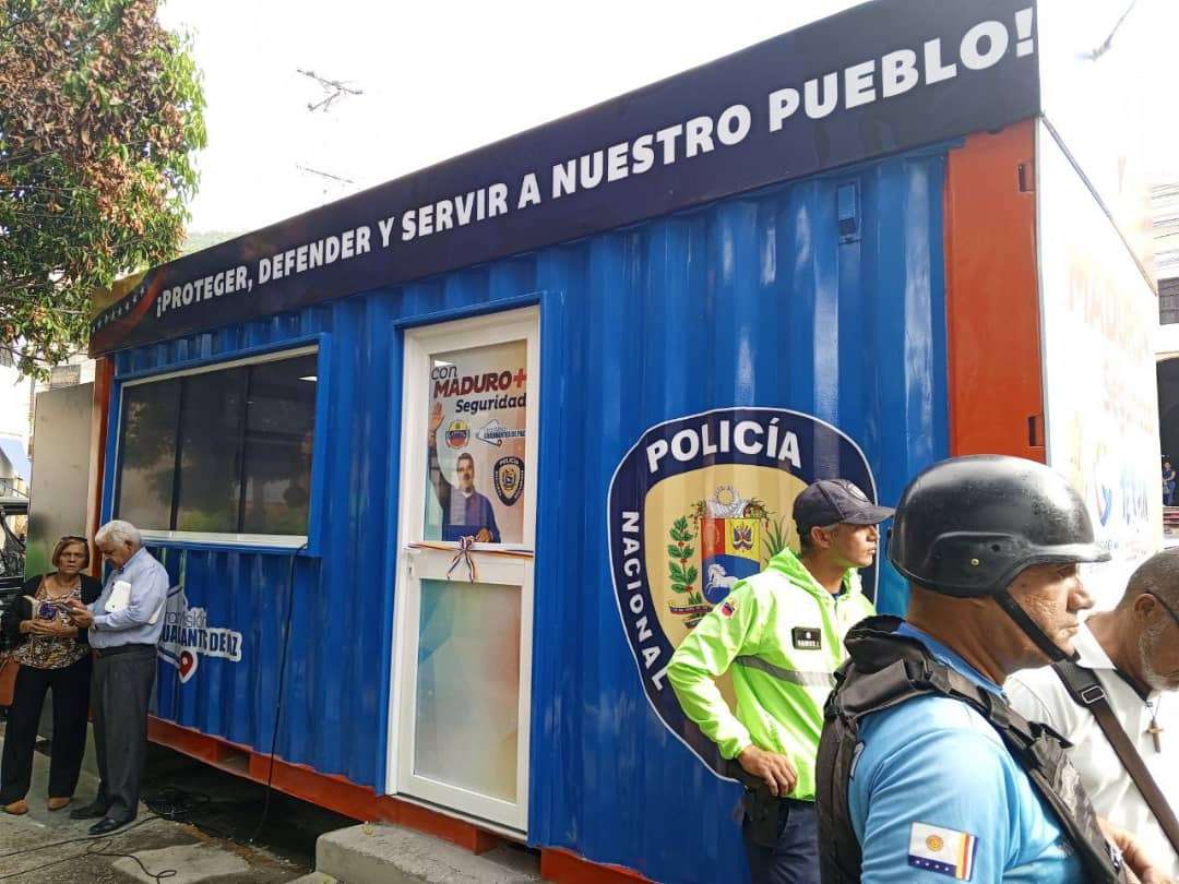 Fourth police module delivered in La Guaira