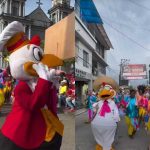 El pollo de Frisby otra vez sacó los ‘pasos prohibidos’, ahora en las fiestas de San Pacho en Quibdó