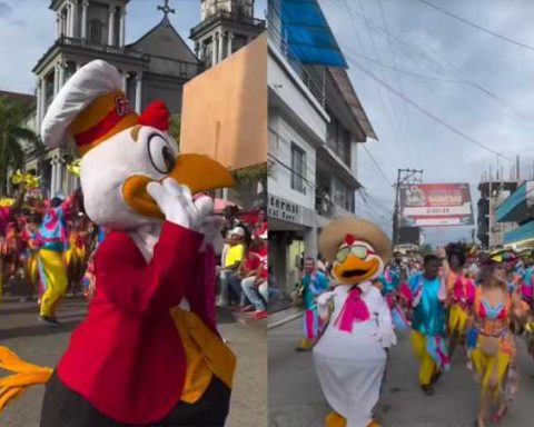 El pollo de Frisby otra vez sacó los ‘pasos prohibidos’, ahora en las fiestas de San Pacho en Quibdó