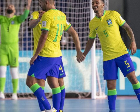 Futsal: Brazil beats Costa Rica and reaches the World Cup quarterfinals