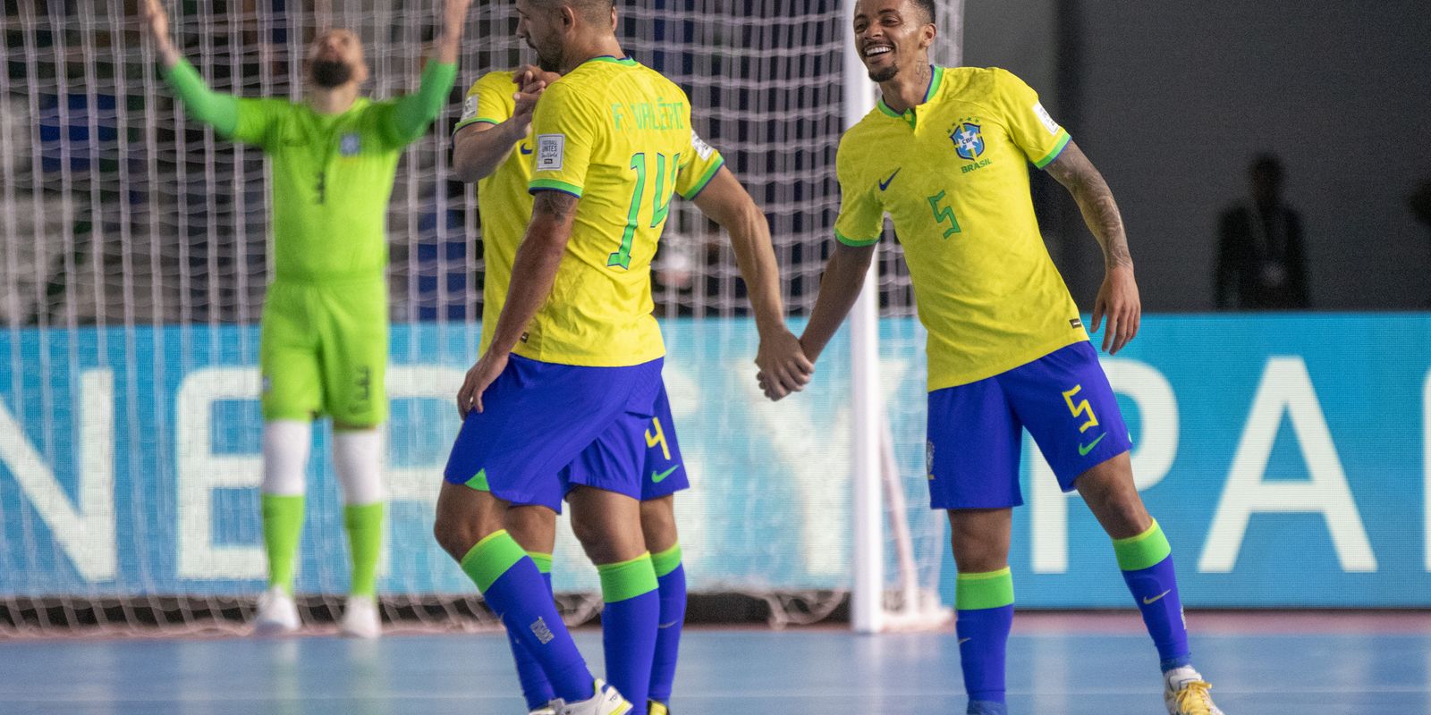 Futsal: Brazil beats Costa Rica and reaches the World Cup quarterfinals