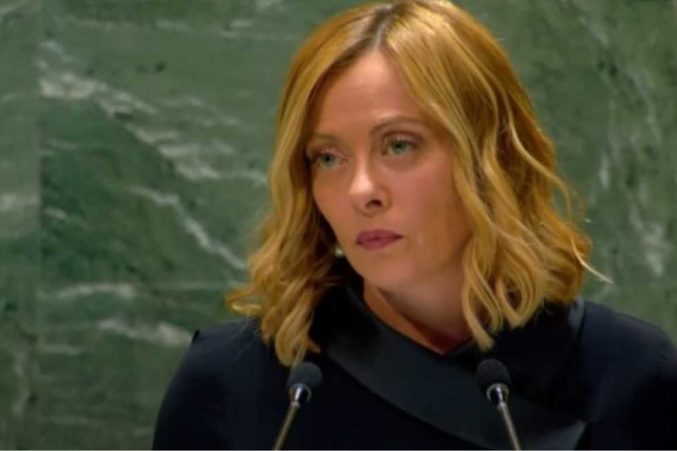 Giorgia Meloni urges not to sit idly by in the face of the Venezuelan crisis at the UN