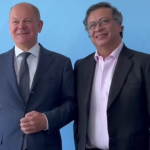 Gustavo Petro and Olaf Scholz met in the United States