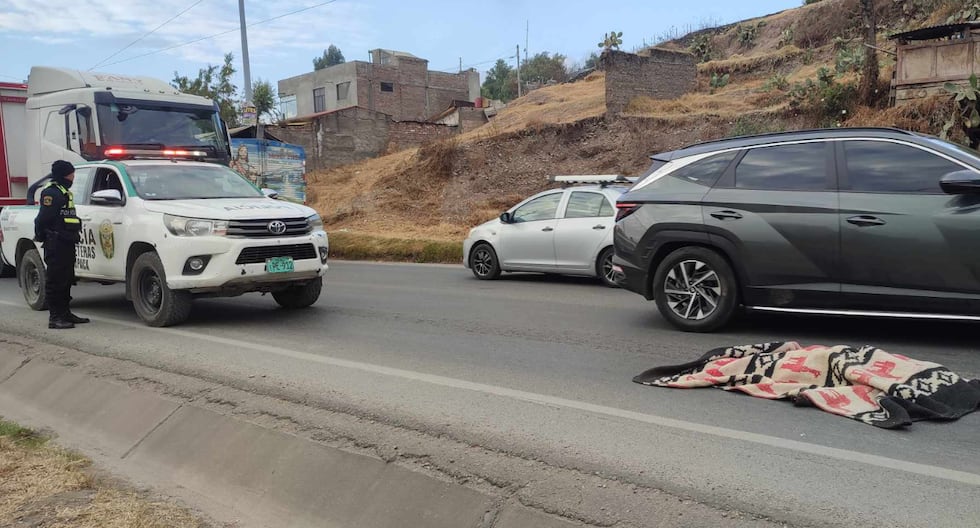 Huancayo: Man was run over and dragged for several meters in Sicaya