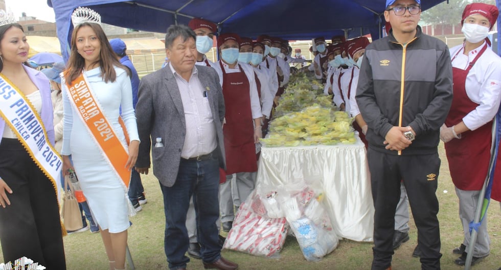 Huancayo: The largest papa a la huancaína in the world was made with 6 thousand plates