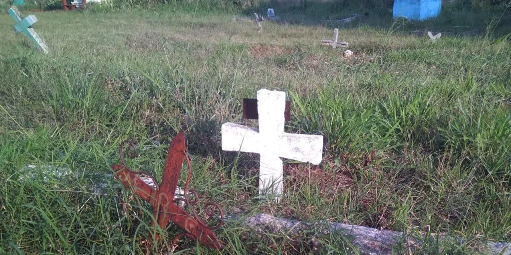 Un cementerio en Mayabeque, Cuba