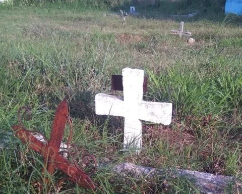 Un cementerio en Mayabeque, Cuba