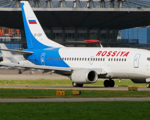 Un avión de Rossiya Airlines