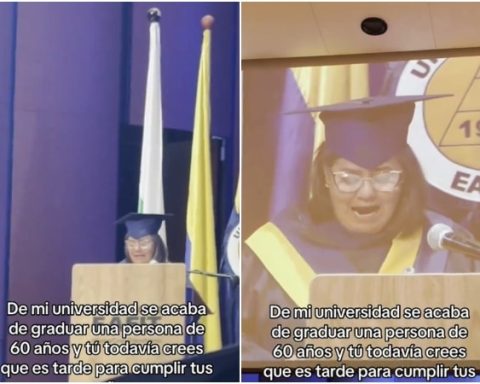 «Nunca es tarde para soñar»: el emotivo discurso de una psicóloga de 60 años en su graduación en Eafit se vuelve viral