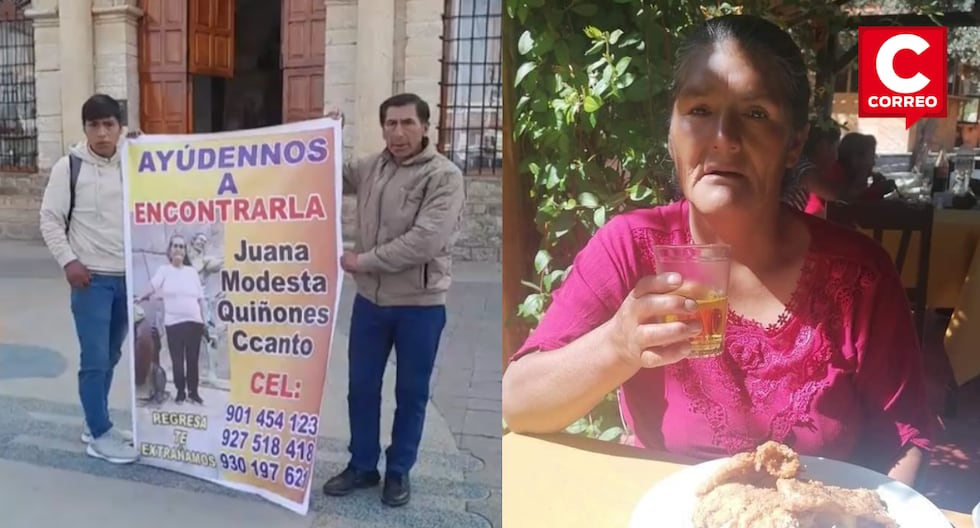 Junín: Mother disappears after shopping in Concepción