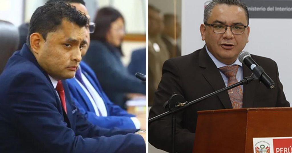 Junior Izquierdo's lawyer to Interior Minister Juan José Santiváñez: "I invite him to show the full chats"