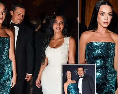 Katy Perry reacts to the photo where her husband Orlando Bloom is looking at Kim Kardashian's buttocks