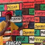 «Kombilesa», «Saranguiá», «Kutú»: words in the Palenquera language, which are only spoken in this town in Colombia