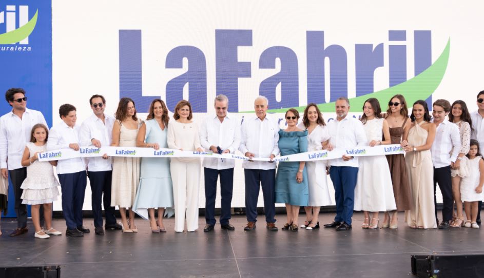 La Fabril inaugurates its third refinery in Santiago with the presence of President Abinader