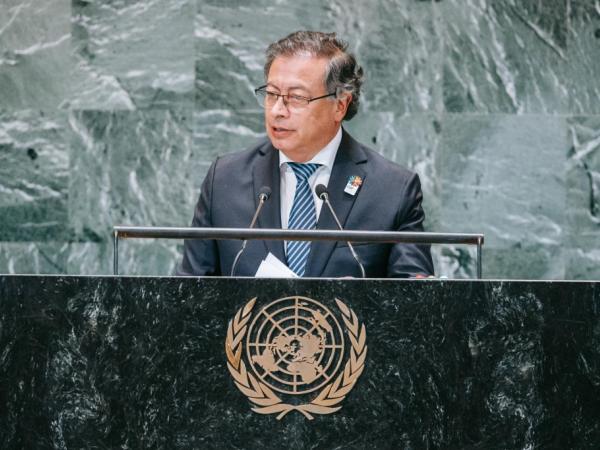 Live: Gustavo Petro's speech at the UN General Assembly