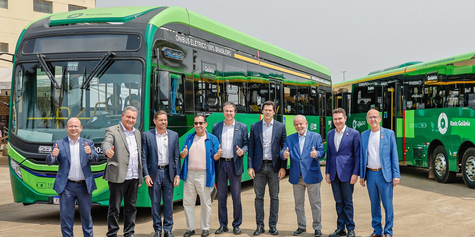 Lula inaugurates BRT system in Goiânia