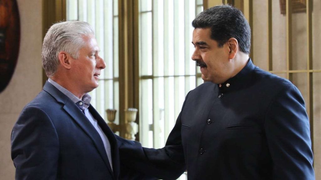 Maduro thanks Díaz-Canel for his solidarity “in the face of criminal acts by the United States”