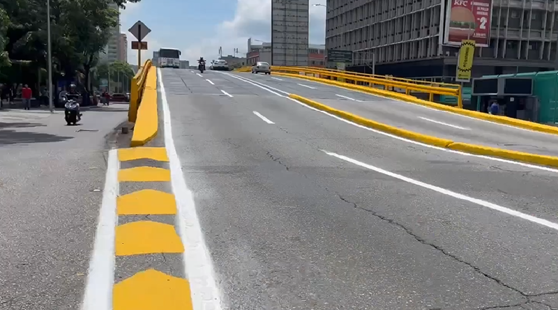 Culminadas obras de mantenimiento en Elevado de Los Ruices