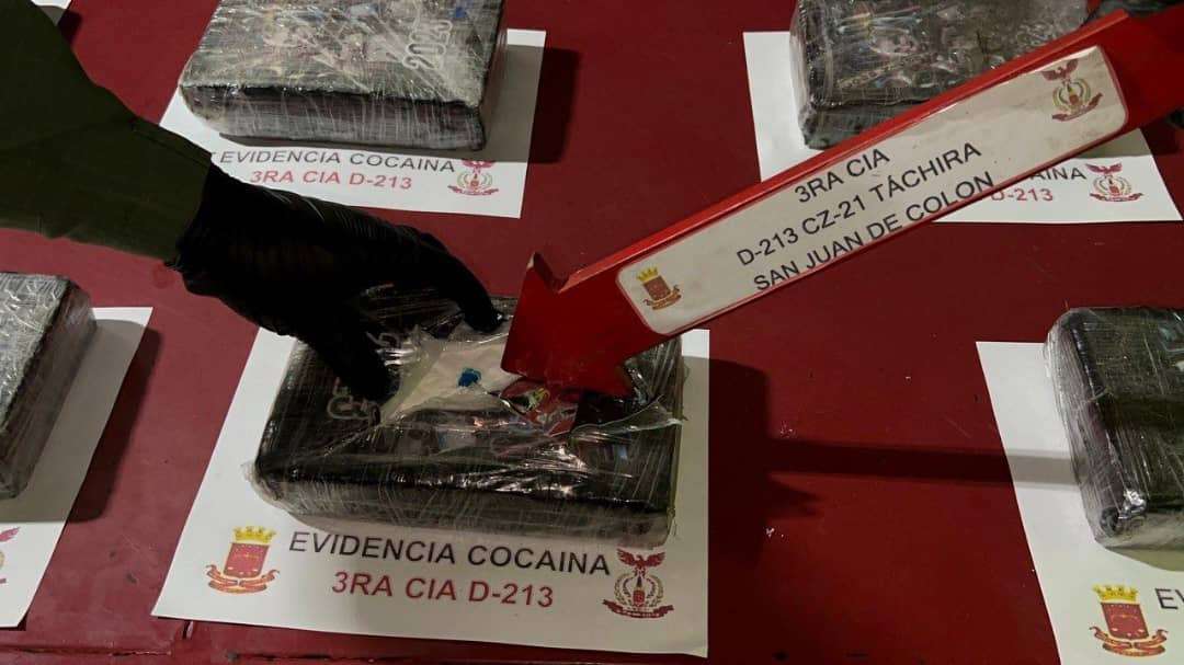 Man arrested with more than 40 kilos of drugs in Táchira