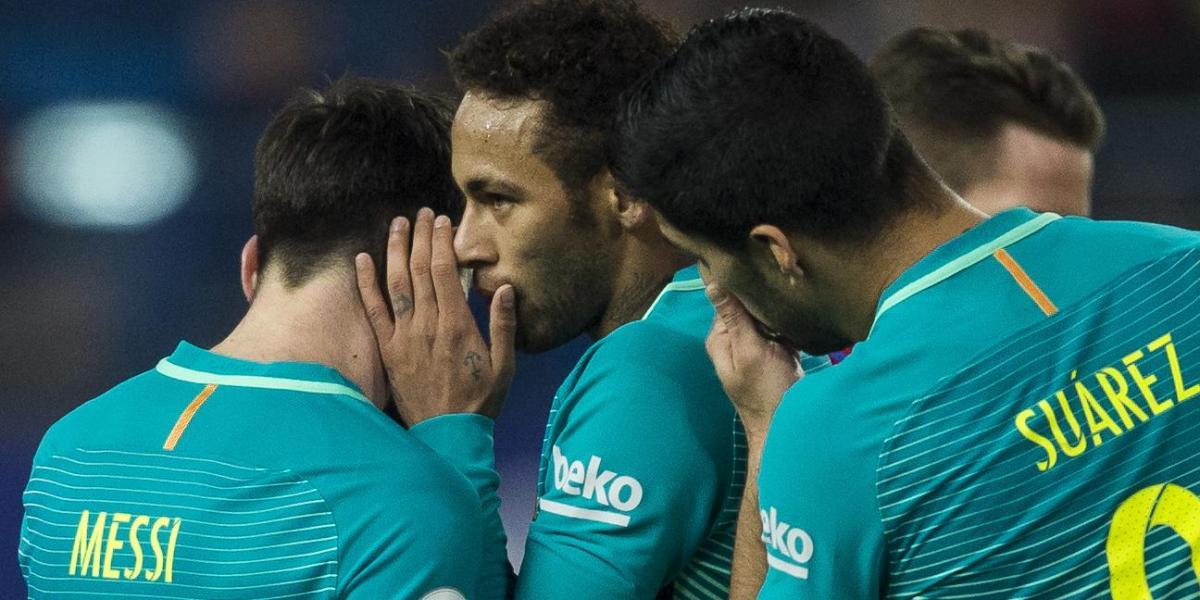 Messi and Neymar's messages to Luis Suárez after the Uruguayan's announcement