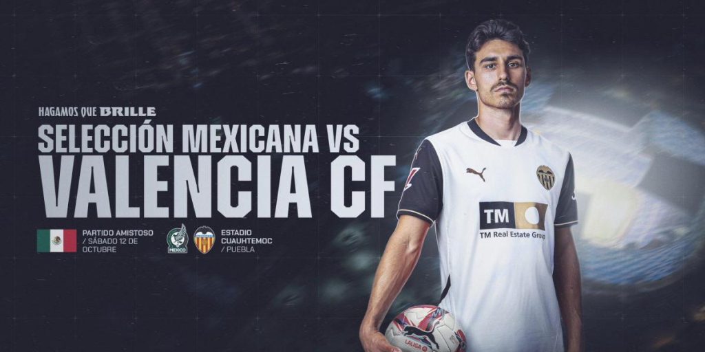 Mexico will face Valencia on October 12 in Puebla