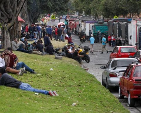 Minute by minute: Bogotá declared a green hospital alert due to the truckers' strike