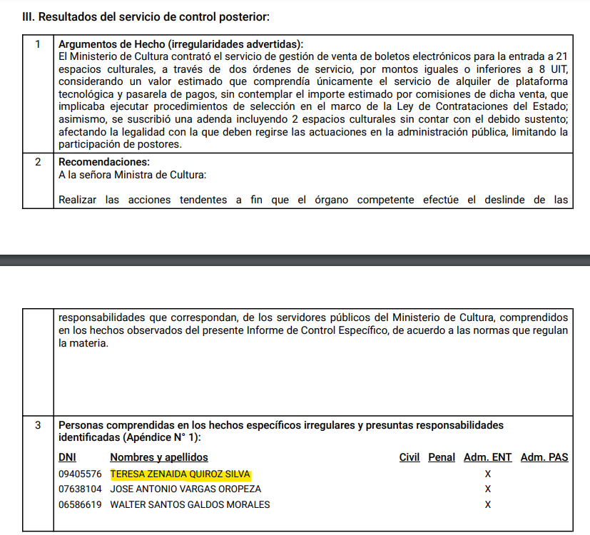 Morgan Quero hires an official investigated in the Joinnus case at Minedu