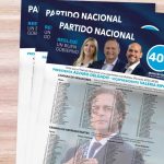 National Party list has the image of Luis Lacalle Pou: Is that allowed?