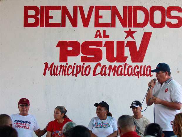 PSUV Aragua deploys in assemblies with communal circuits