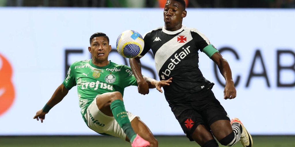 Palmeiras and Vasco play at Mané Garrincha with Nacional broadcast