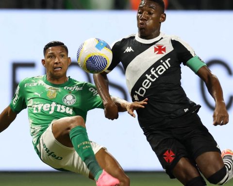 Palmeiras and Vasco play at Mané Garrincha with Nacional broadcast