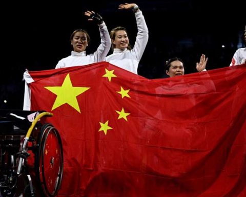 Paris closed the Paralympic Games with China leading the medal table