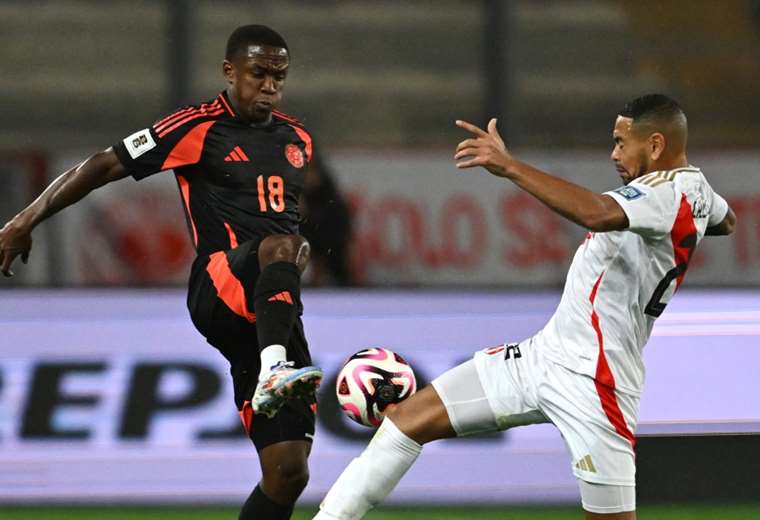 Peru tied (1-1) at home with Colombia and remains winless in the Qualifiers