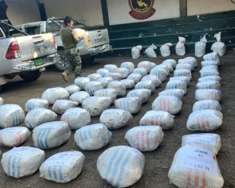 Piura: A ton of cocaine that was going to be sent to Belgium is seized