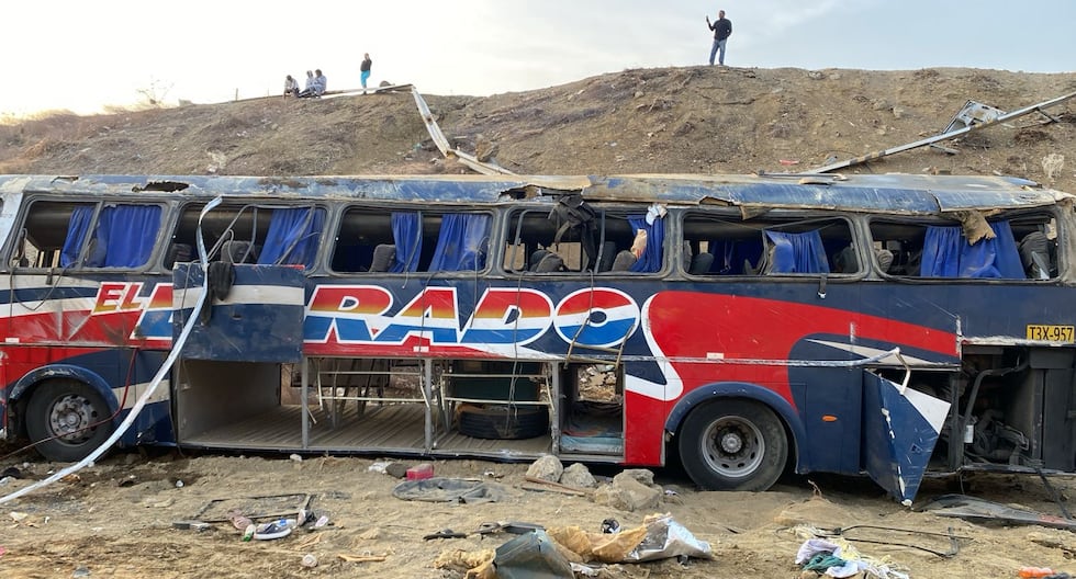 Piura: Bus crash leaves three dead and fifteen injured in Los Órganos