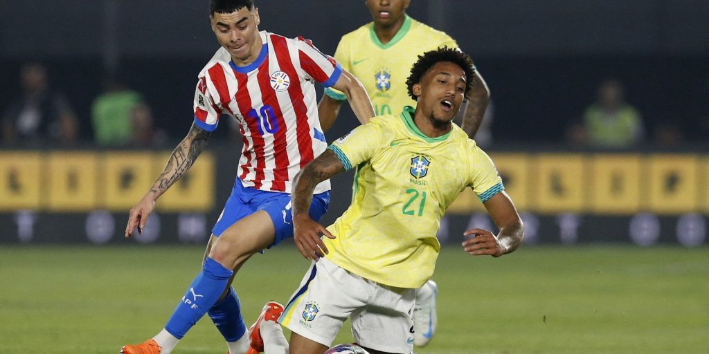 Qualifiers: Brazil plays badly and loses to Paraguay 1-0