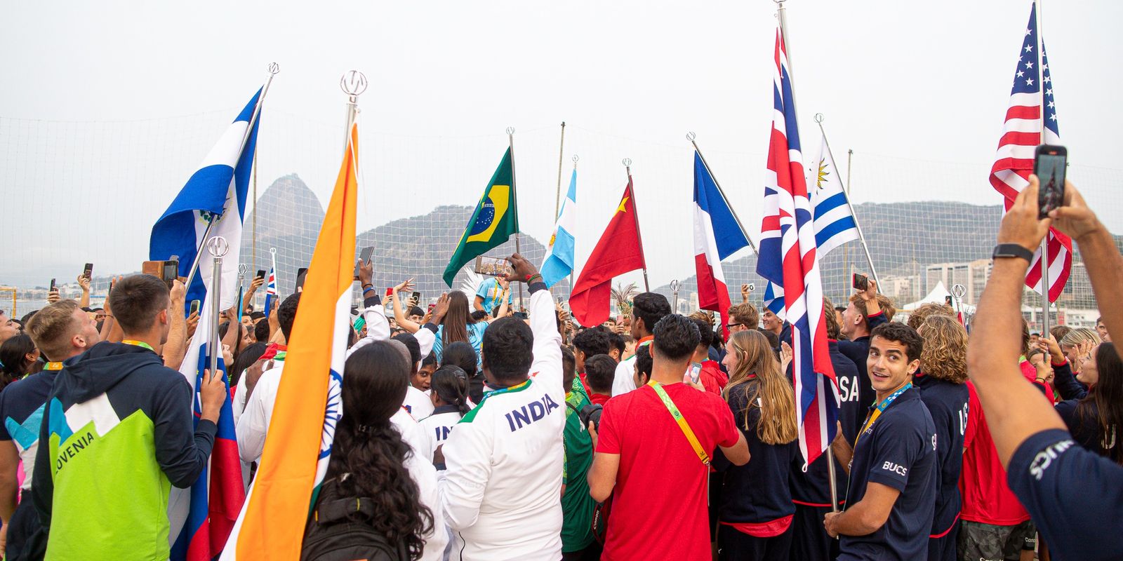 Rio de Janeiro hosts the Opening Ceremony of the University Beach World Championship