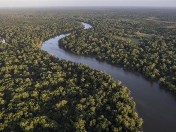 Section of the Amazon River in Colombia was 90% drained due to drought