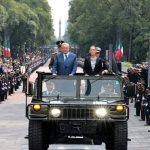 Sheinbaum, the first female commander of the Mexican Armed Forces